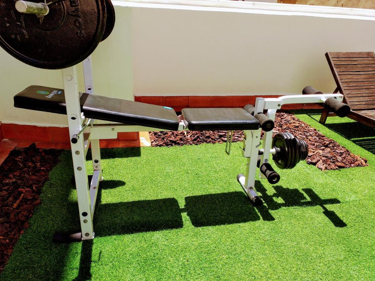 Large Apartment With Large And Sunny Terrace - Garden & Outdoor Gym , Alicante Center Exterior photo